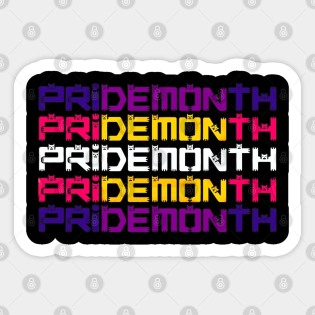 PriDEMONth Sticker by OB.808 STUDIO